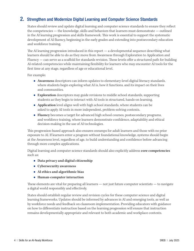 SREB：2025年人工智能AI时代劳动力技能框架报告（英文版）_第6页