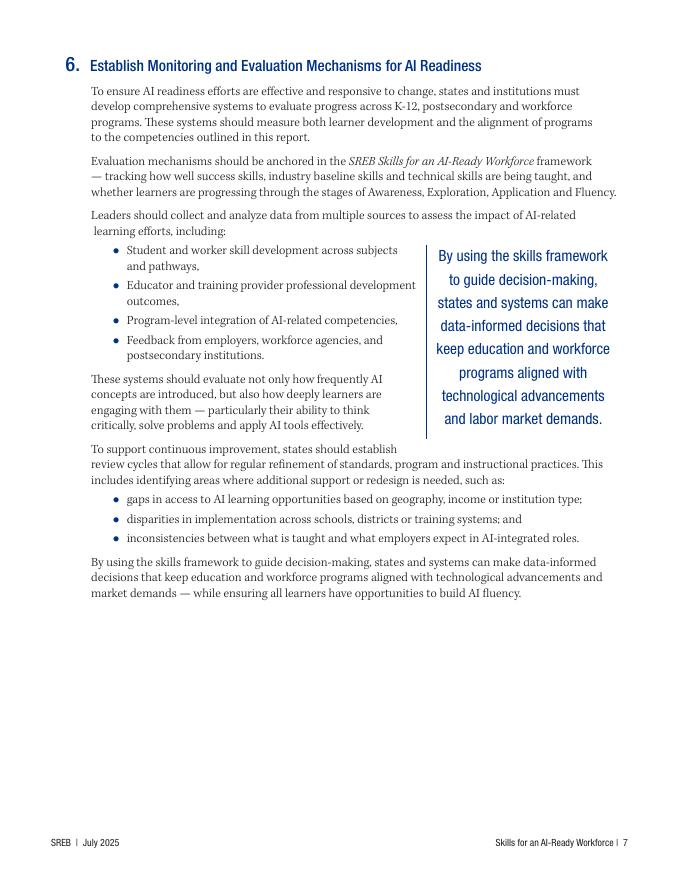 SREB：2025年人工智能AI时代劳动力技能框架报告（英文版）_第9页