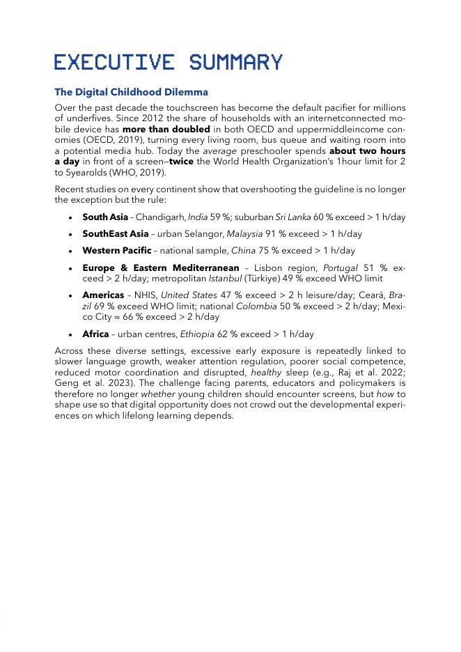 世界银行：2025年平衡数字尺度：幼儿教育中的屏幕时间管理报告（英文版）_第5页