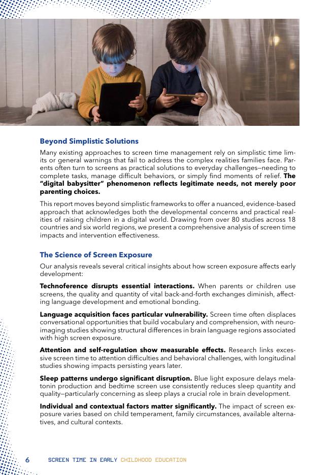 世界银行：2025年平衡数字尺度：幼儿教育中的屏幕时间管理报告（英文版）_第6页
