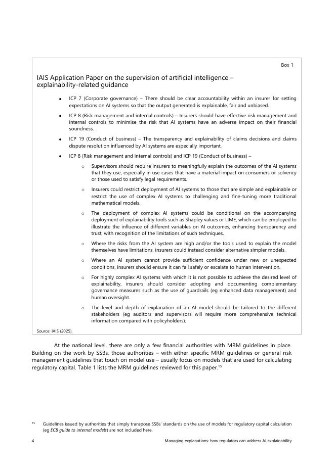 国际清算银行：管理解释：监管机构如何解决人工智能的可解释性（英文版）_第8页