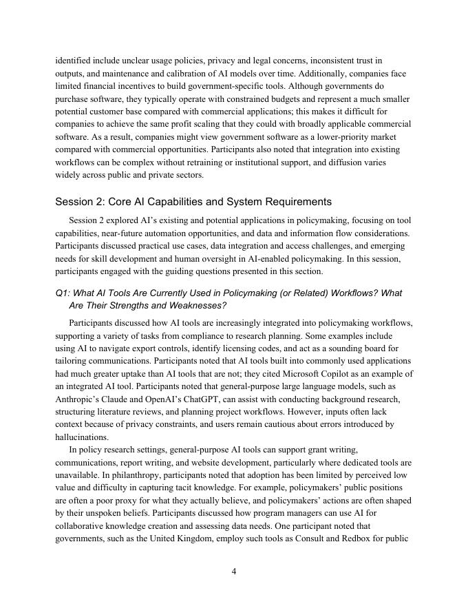 Rand兰德：2025年人工智能政策项目（AIPP）召开-汇集技术和政策专家，利用人工智能改善政策制定报告（英文版）_第10页