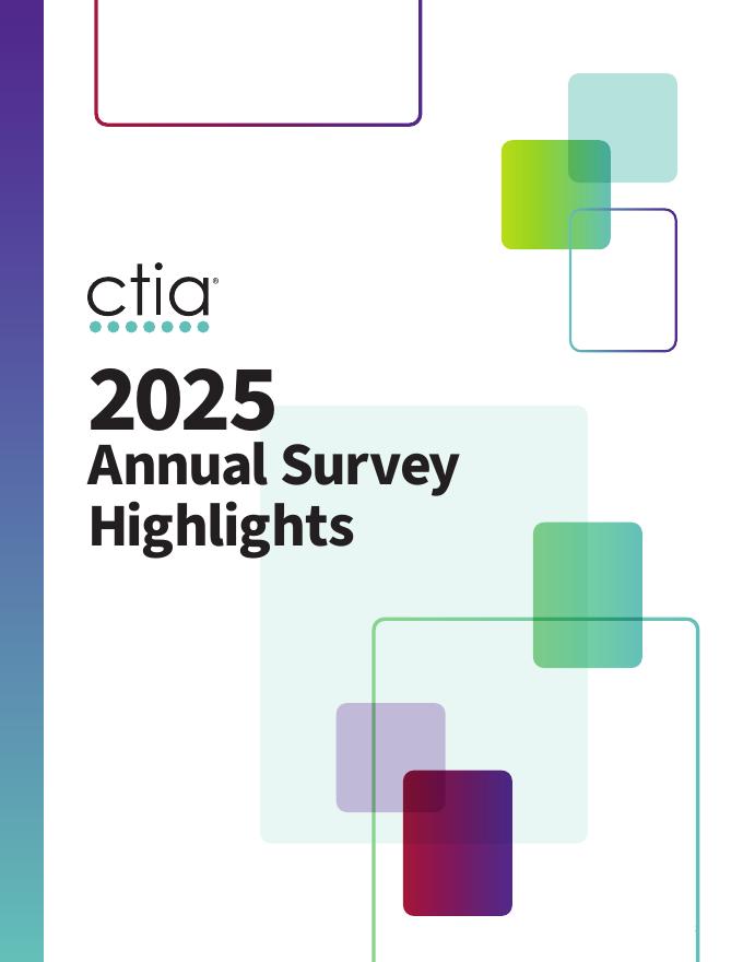 Ctia：2025年年度调查亮点报告（英文版）海报