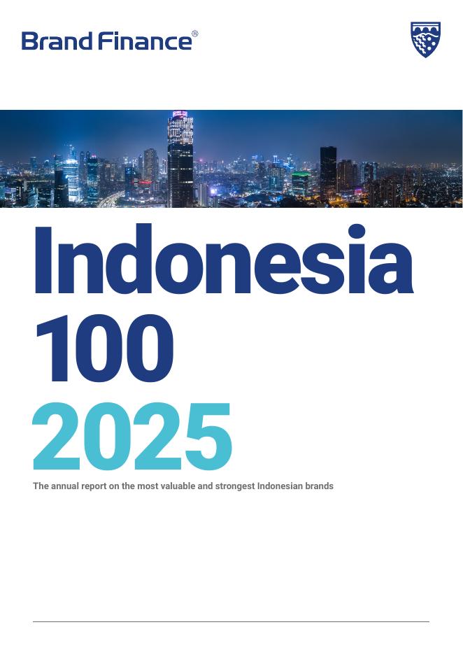 Brand Finance：2025年印度尼西亚品牌100强报告（英文版）海报