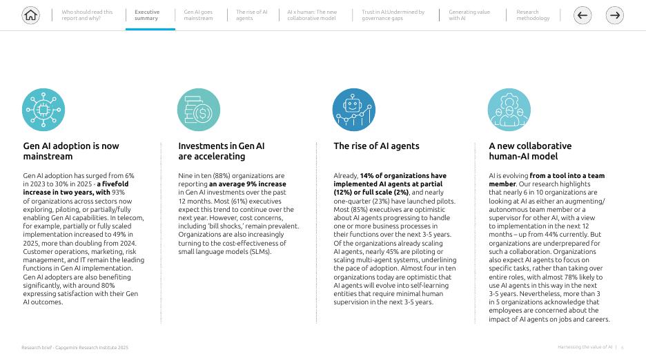 凯捷Capgemini：2025年驾驭人工智能（AI）价值 解锁规模化竞争优势报告（英文版）_第6页