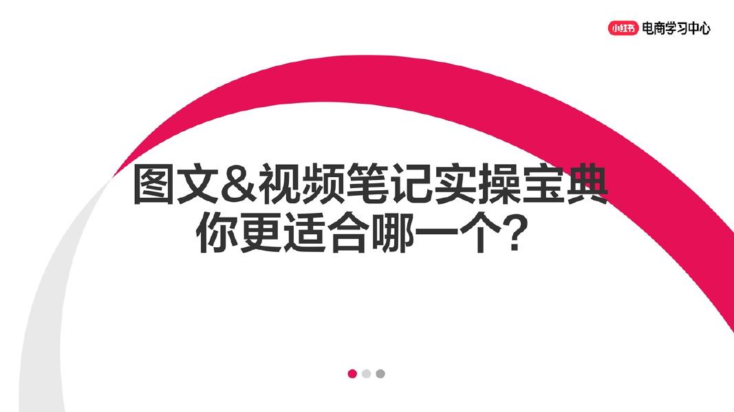 小红书：图文&视频笔记实操宝典海报