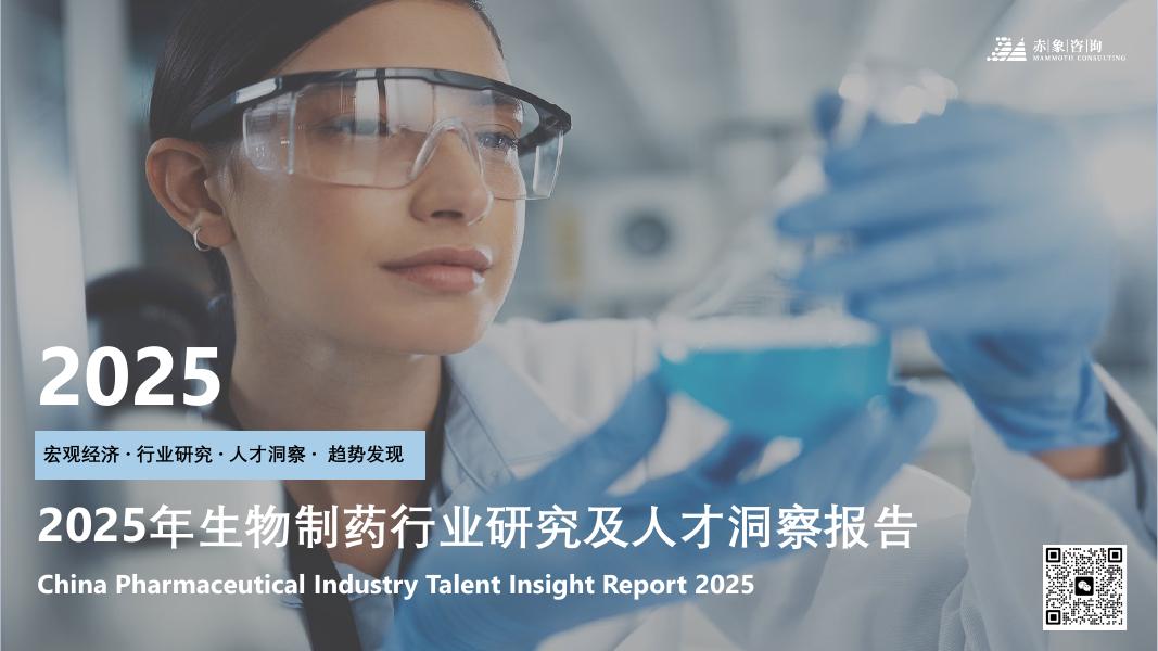 赤象咨询：2025年生物医药行业研究及人才洞察报告海报