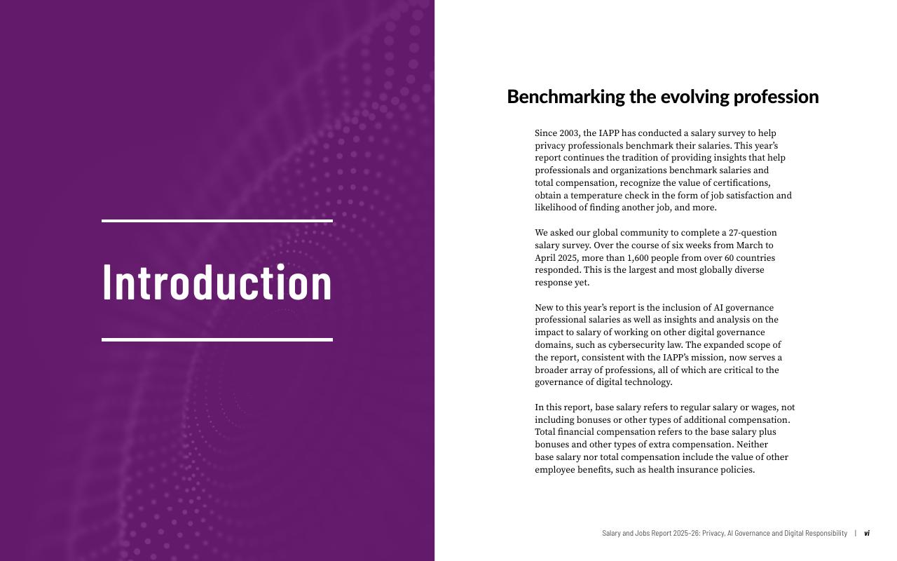 IAPP：2025-26年薪资与就业报告：隐私、人工智能治理与数字责任（英文版）_第6页
