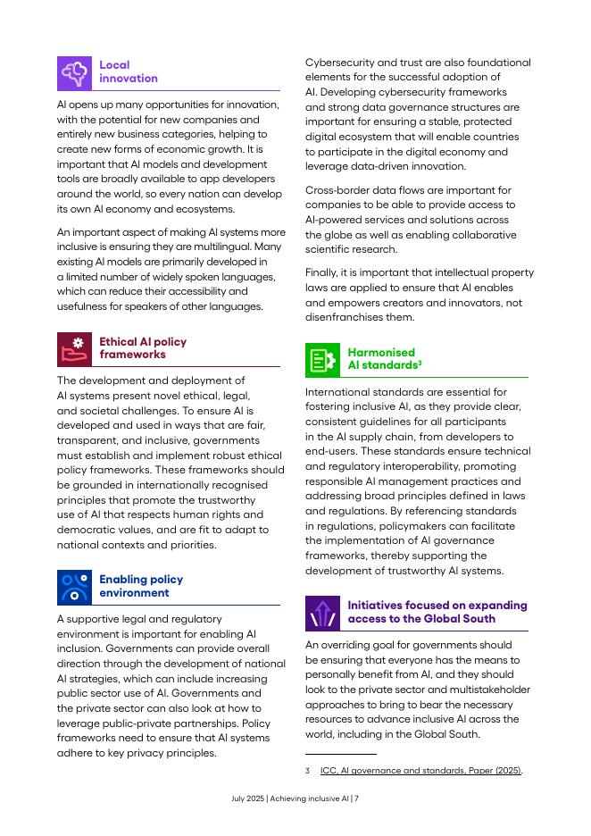 国际商会ICC：2025年构建包容性人工智能：政策框架与路径报告（英文版）_第7页
