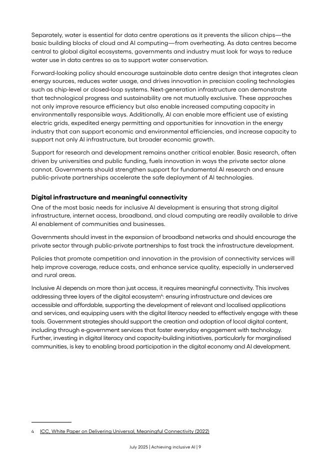 国际商会ICC：2025年构建包容性人工智能：政策框架与路径报告（英文版）_第9页