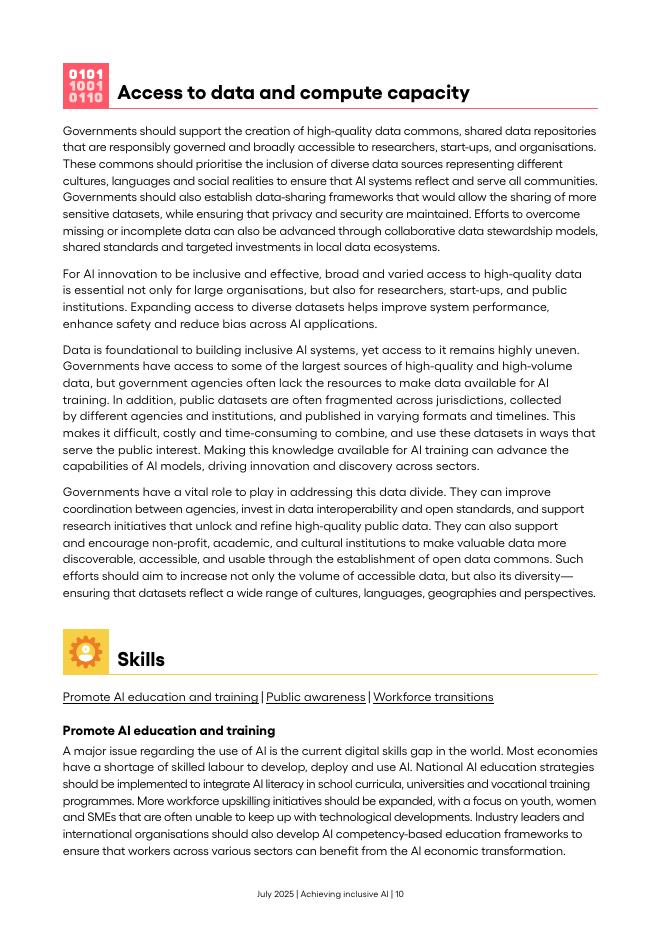 国际商会ICC：2025年构建包容性人工智能：政策框架与路径报告（英文版）_第10页