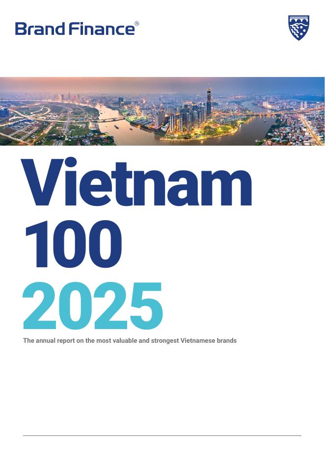 Brand Finance：2025年越南品牌价值100强年度报告（英文版）海报