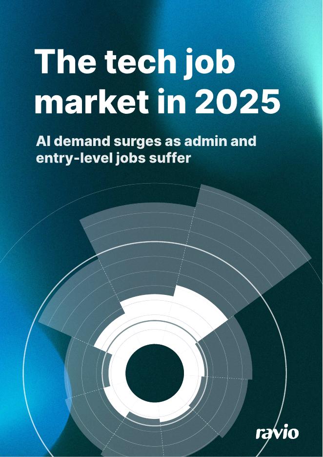 Ravio：2025年科技就业市场报告（英文版）海报