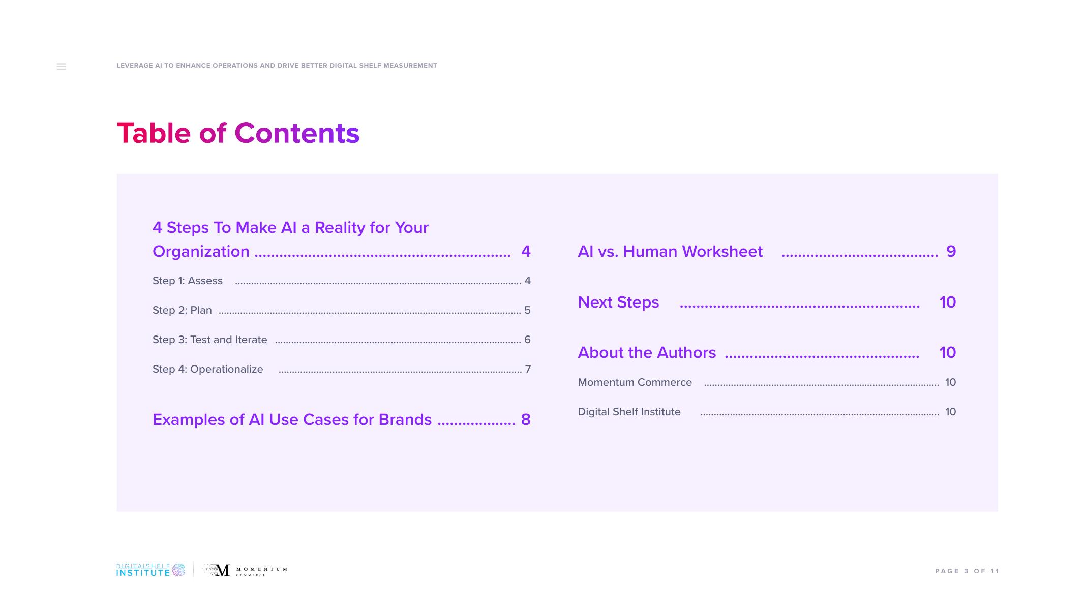 DSI：2023年利用人工智能提升运营并推动更好的数字货架测量报告（英文版）_第3页