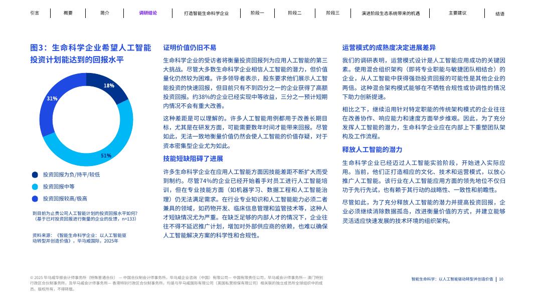 毕马威：2025年智能生命科学：以人工智能驱动转型并创造价值报告_第10页