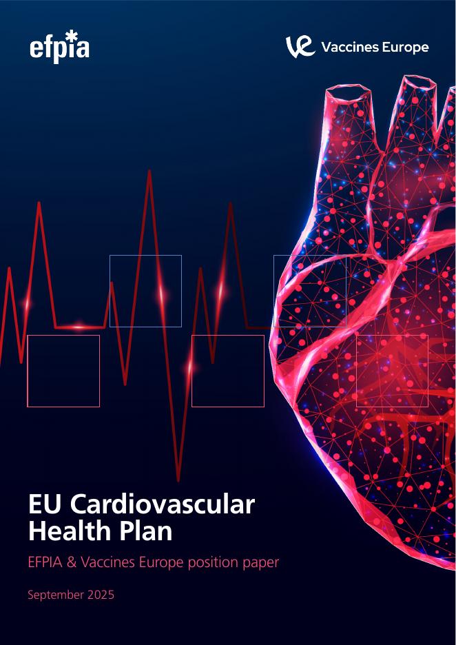 Efpia：2025年欧盟心血管健康计划报告（英文版）海报