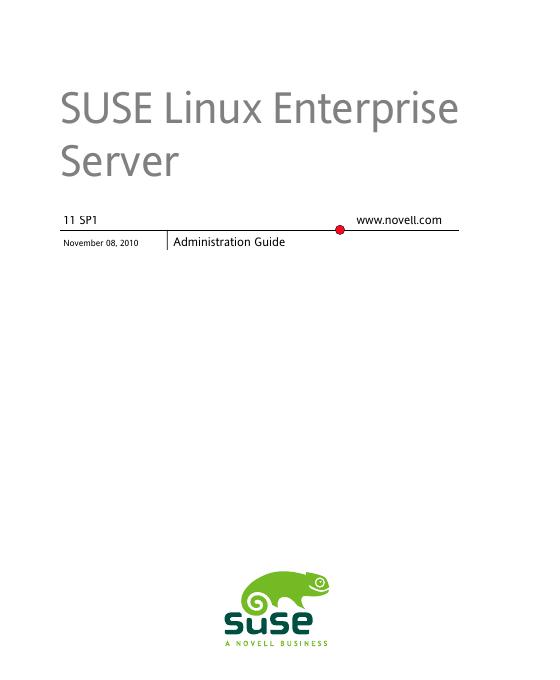 SUSE Linux Enterprise Server 说明书