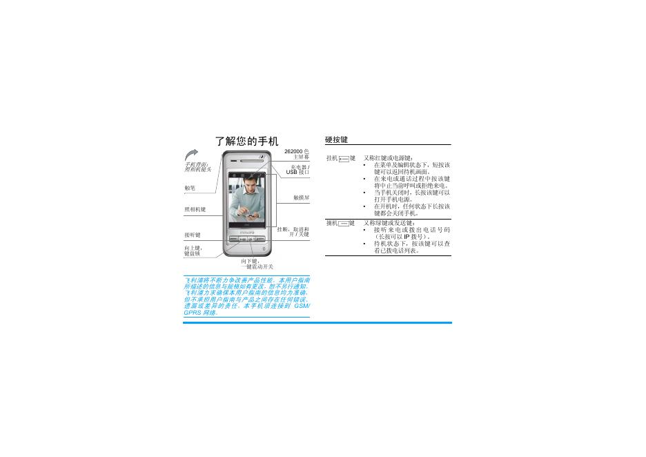 飞利浦 手机 说明书(1)