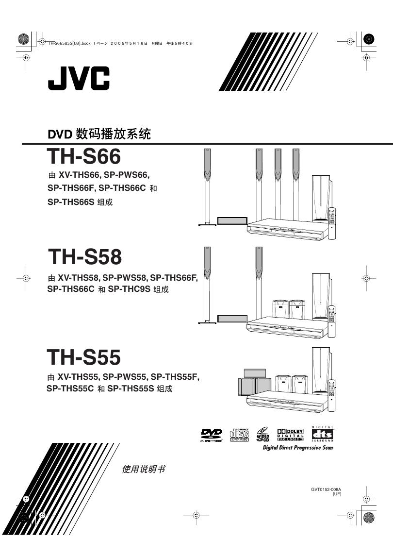 JVC TH-S66/S58/S55 使用说明书