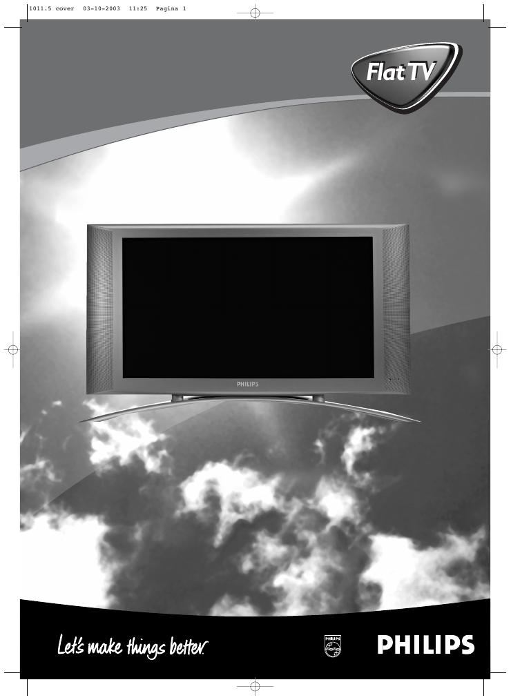 PHILIPS FLAT TV 说明书