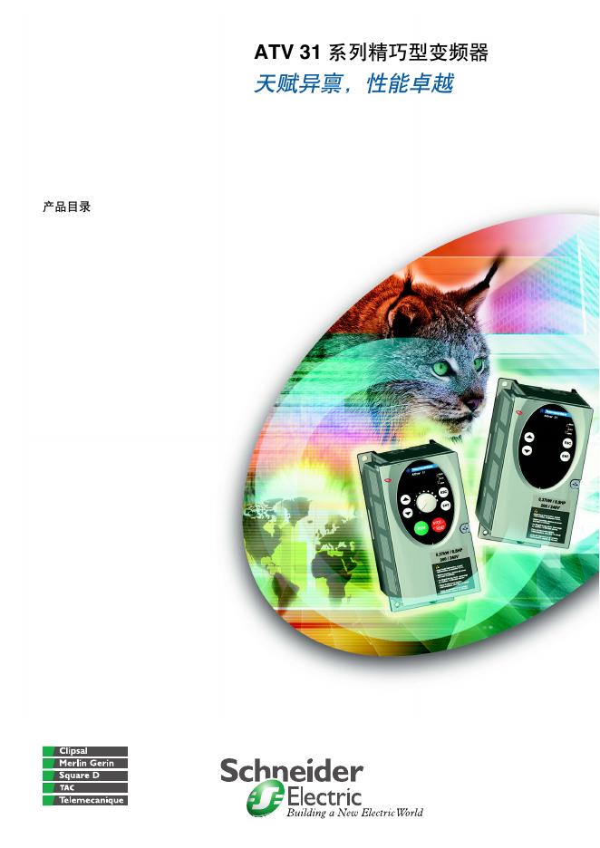 SCHNEIDER  ATV 31 系列精巧型变频器 说明书