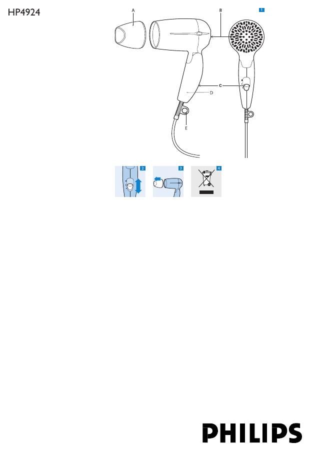 PHILIPS HP4924 说明书
