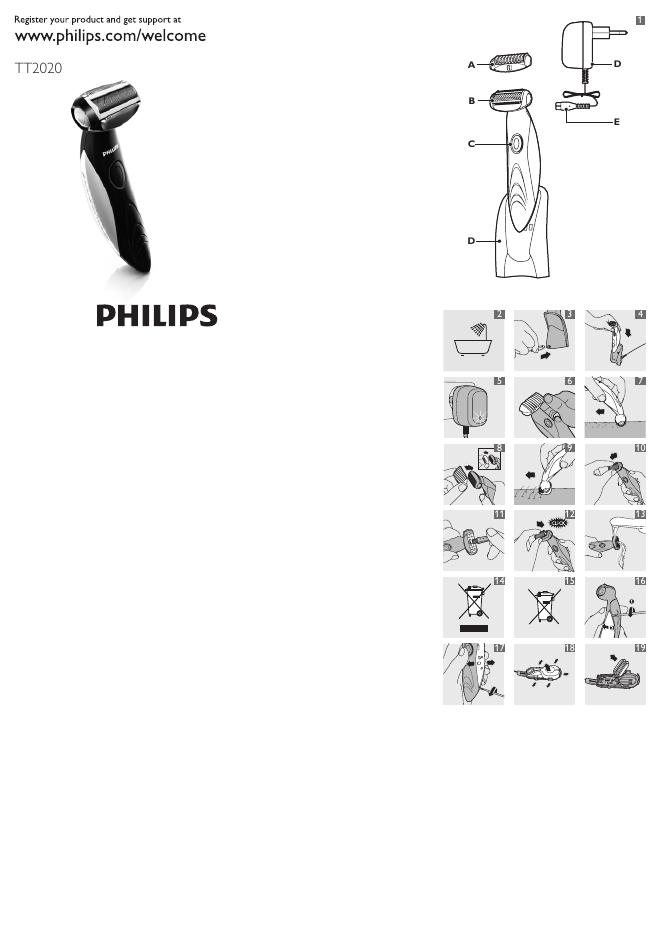PHILIPS TT2020 使用说明书