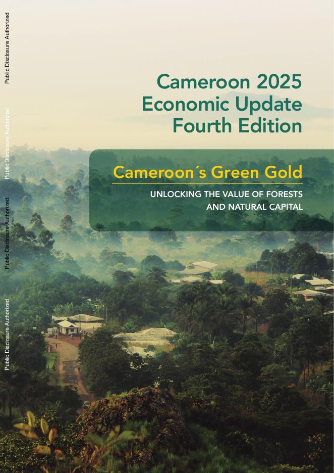 世界银行：2025年喀麦隆经济更新第四版：喀麦隆的绿色黄金-释放森林和自然资本的价值报告（英文版）海报