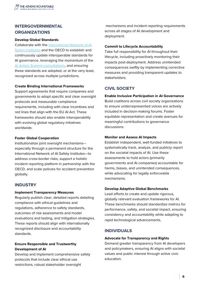 The Future Society：2025年人工智能治理问责制的国际协调研究报告（英文版）_第6页
