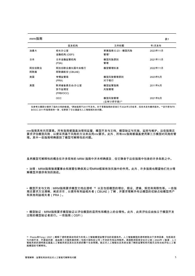 国际清算银行：管理解释：监管机构如何应对人工智能可解释性问题_第9页