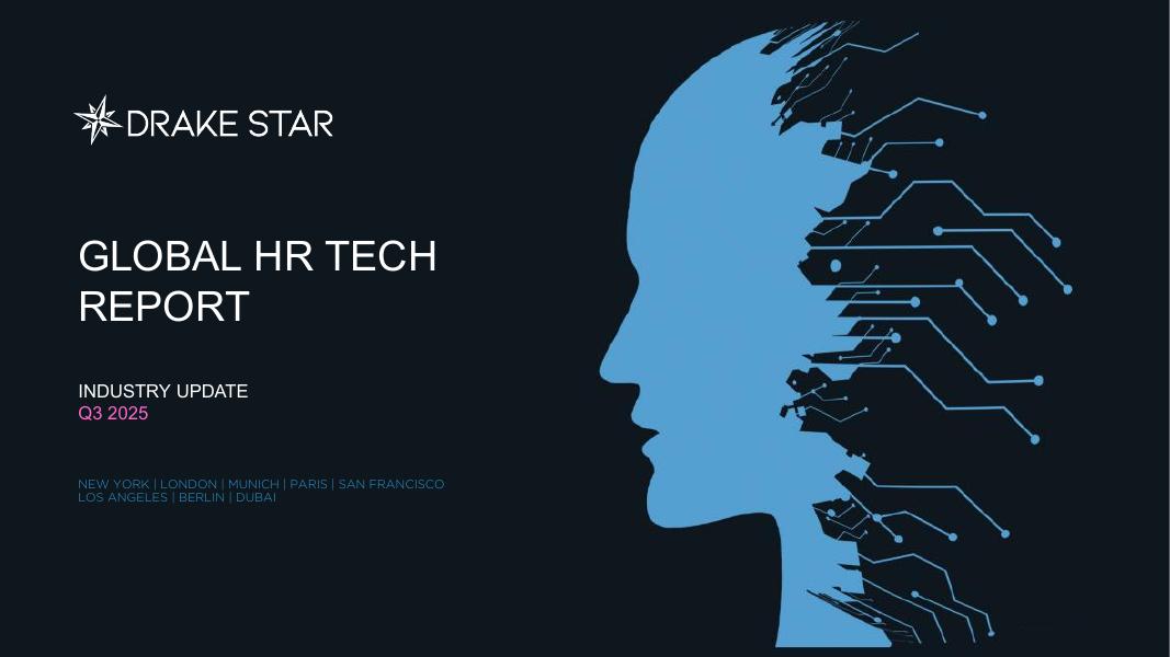 DrakeStar：2025年第三季度全球人力资源科技行业报告（英文版）