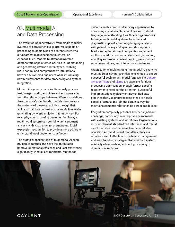 Caylent：2025年生成式人工智能展望报告：面向企业管理者与高管（英文版）_第8页