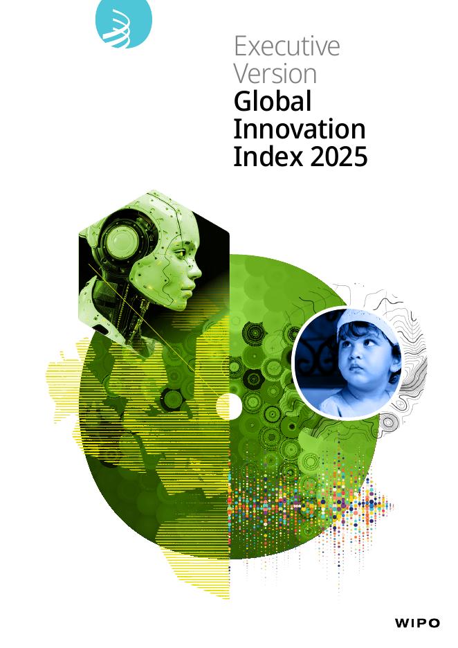 WIPO世界知识产权组织：2025年全球创新指数：执行版（英文版）海报
