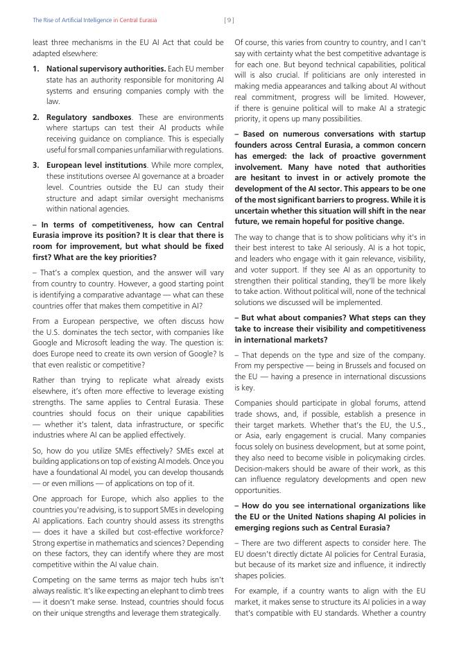 Strategeast：2025年中央欧亚人工智能的崛起：从就业到治理：AI驱动下的区域转型报告（英文版）_第8页