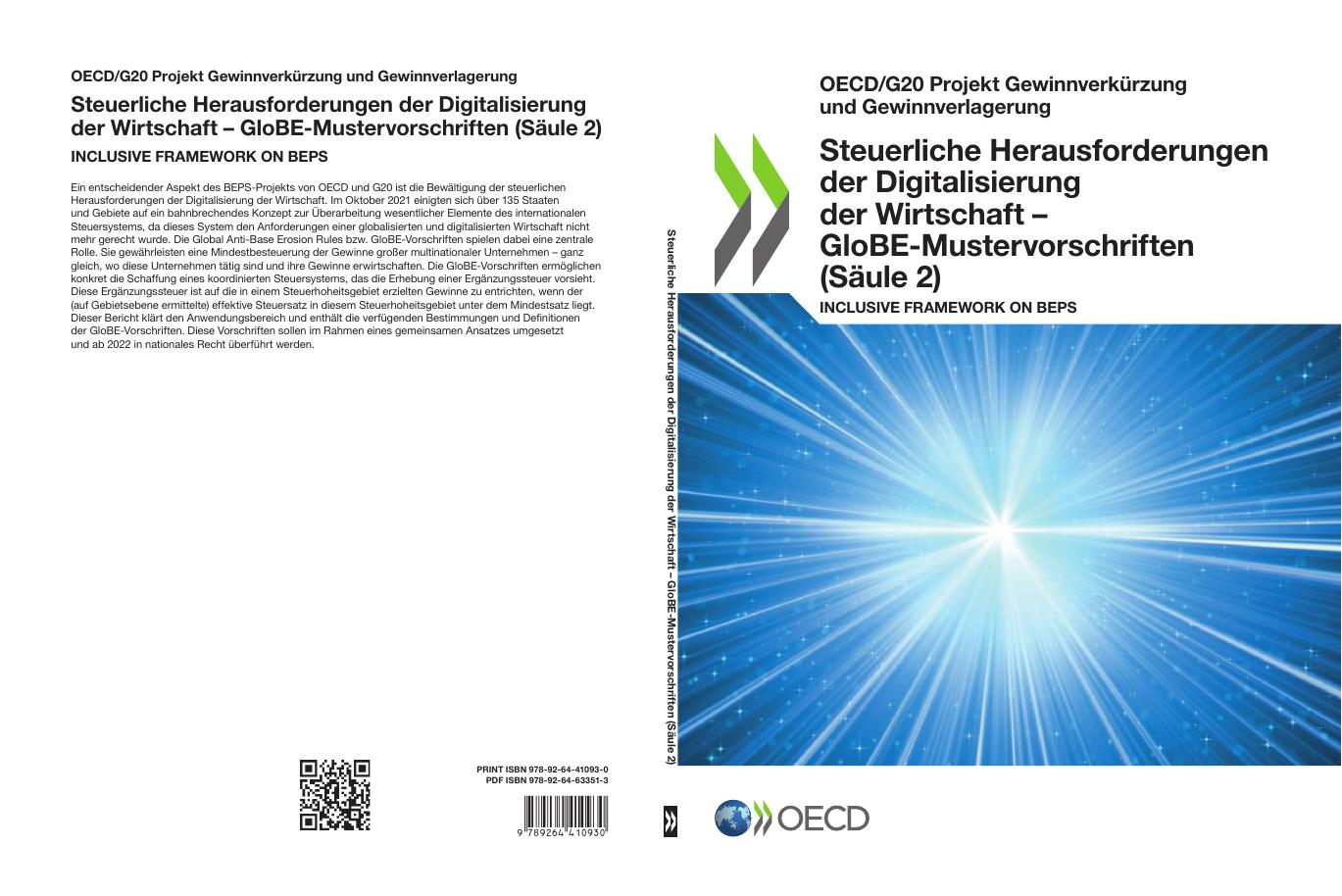 OECD经合组织：2023年世界经济报告的数字化报告（英文版）海报
