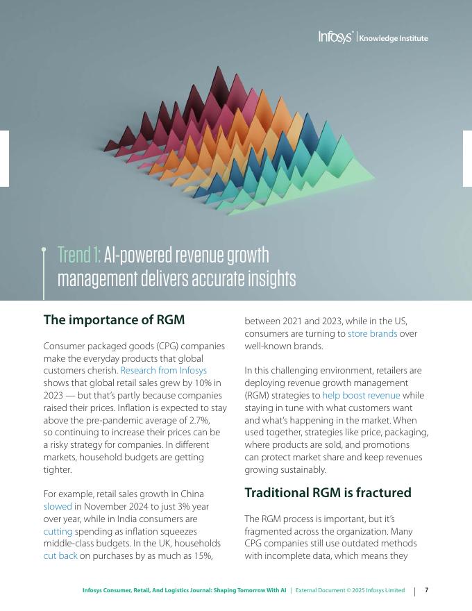 印孚瑟斯Infosys：2025年信息、零售和物流杂志：用人工智能塑造未来报告（英文版）_第7页
