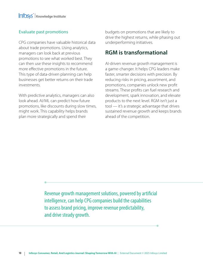 印孚瑟斯Infosys：2025年信息、零售和物流杂志：用人工智能塑造未来报告（英文版）_第10页