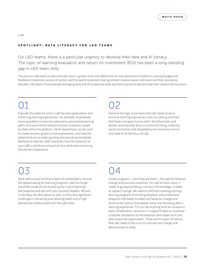 EPAM：2024年生成式人工智能（AI）时代的数据素养白皮书（英文版）_第10页