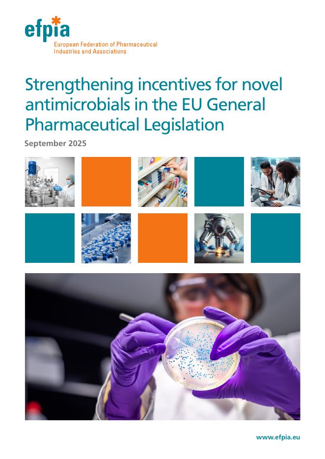 EFPIA：2025年在欧盟《药品通用立法》中加强新型抗菌药物的激励措施报告（英文版）海报