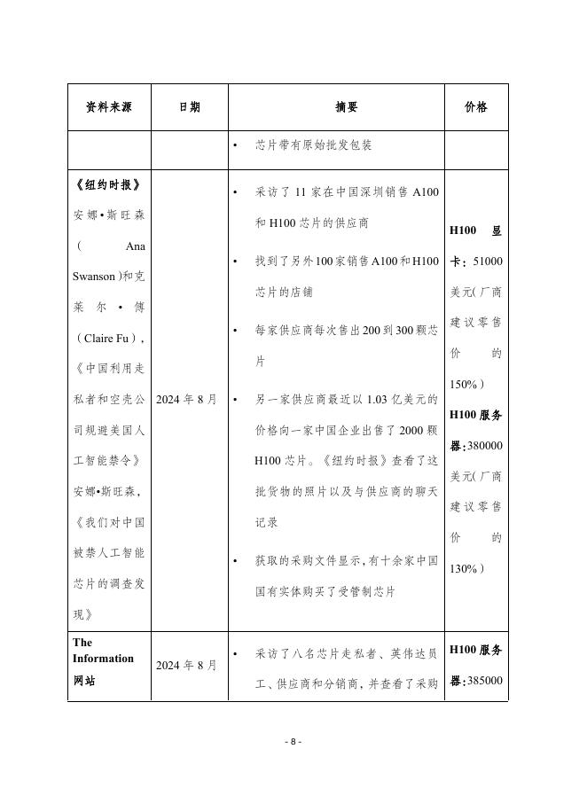 赛迪译丛：2025年总第713期：遏制人工智能芯片走私已成为美国国家安全优先事项_第8页
