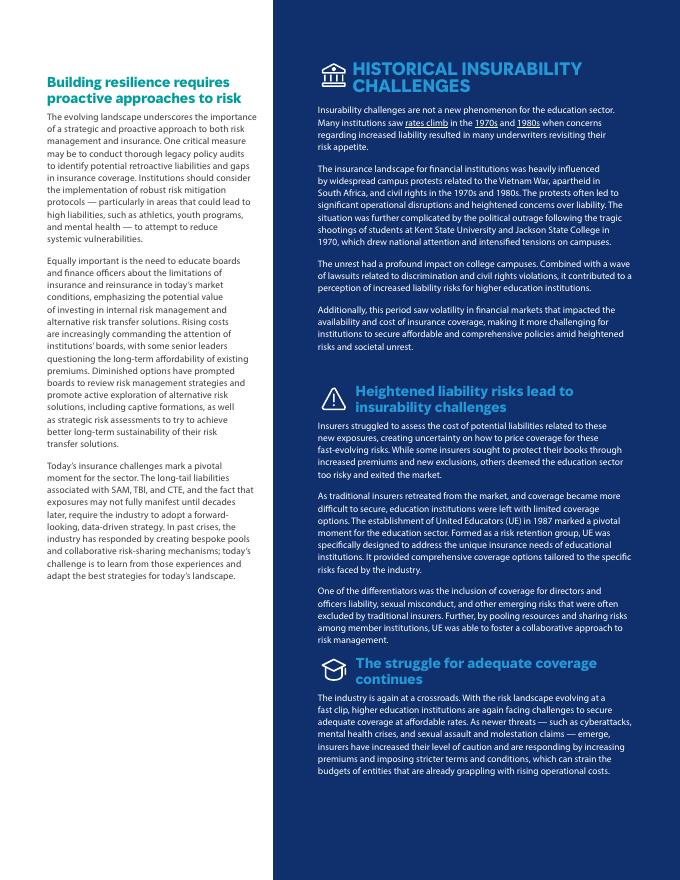 Marsh达信：：2025年高等教育：驾驭新常态研究报告（英文版）_第9页