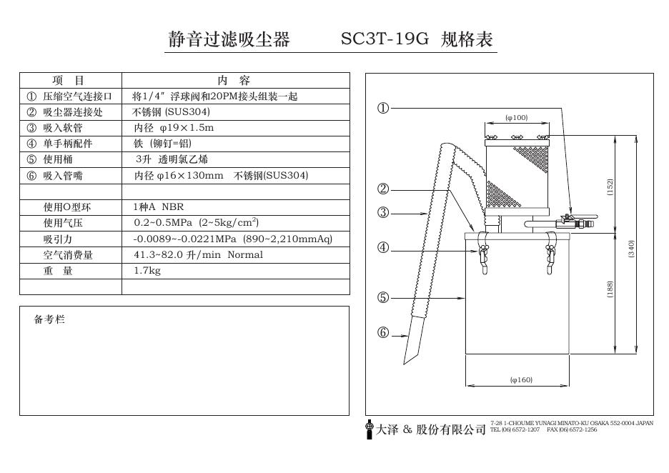 SC3T-19G 静音过滤吸尘器 说明书