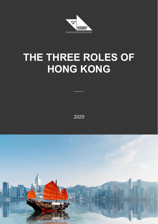 Team Sweden：2025年香港：瑞典公司的三个角色报告（英文版）海报