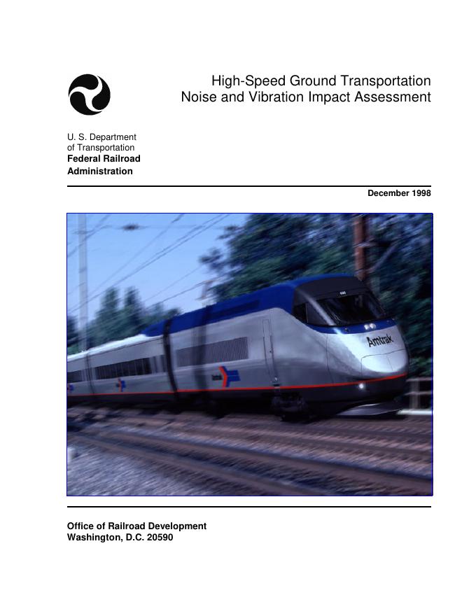 High-Speed Ground Transportation Noise and Vibration Impact Assessment 说明书