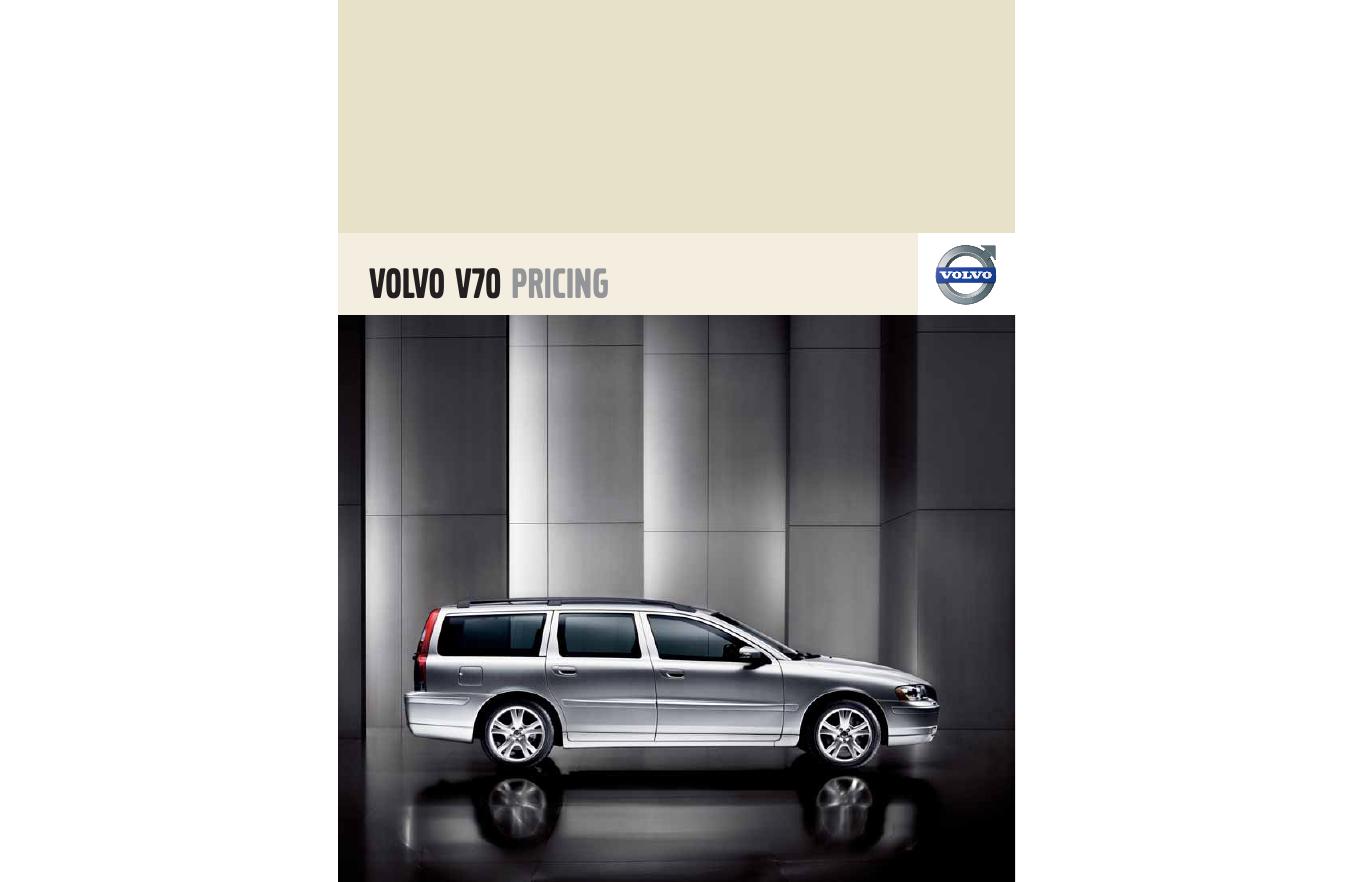 volvo v70 pricing  汽车 说明书