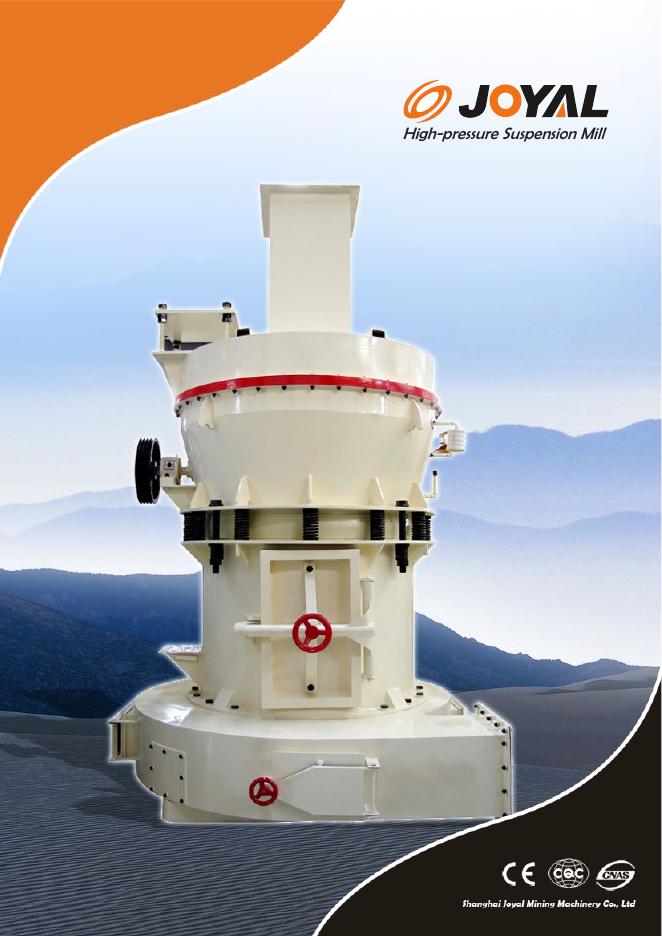 JOYAL High-pressure Suspension Mill 说明书