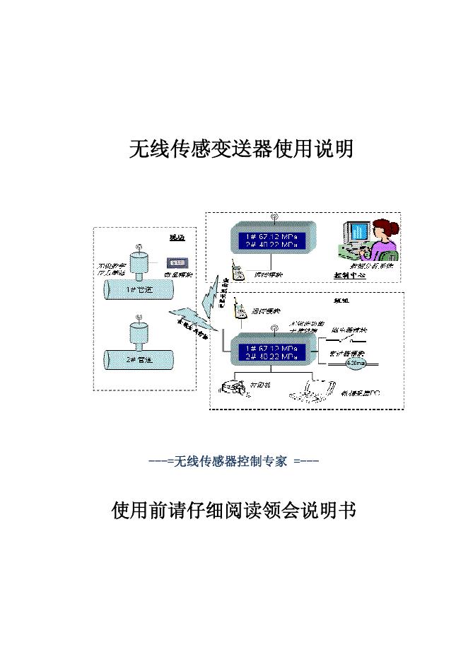 无线传感变送器使用说明