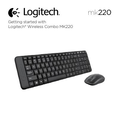 Logitech Wireless Combo MK220 说明书