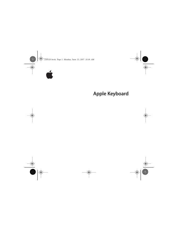 Apple Keyboard 说明书