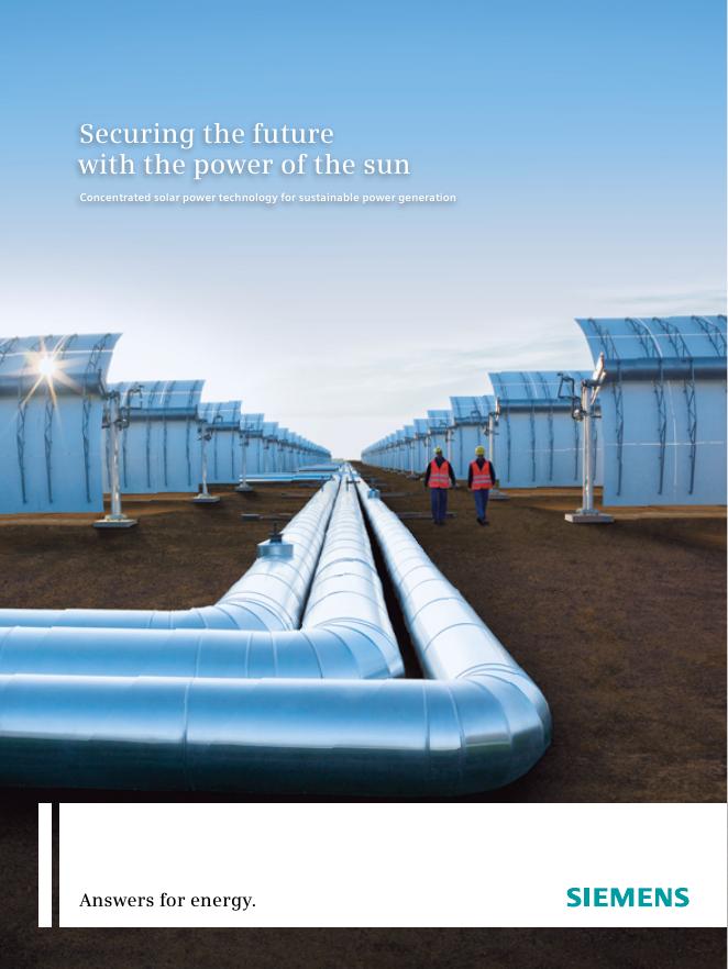 SIEMENS Answers for energy 说明书